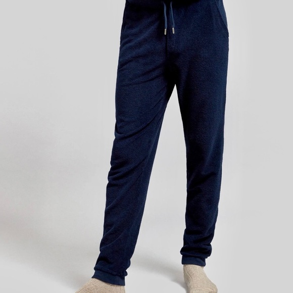 Hamilton and Hare indigo terry trackpants, M - NWT - Picture 9 of 14